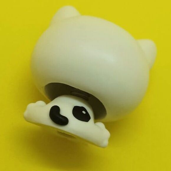 Tama and friends white cat Shaky head figurine - Picture 4 of 8